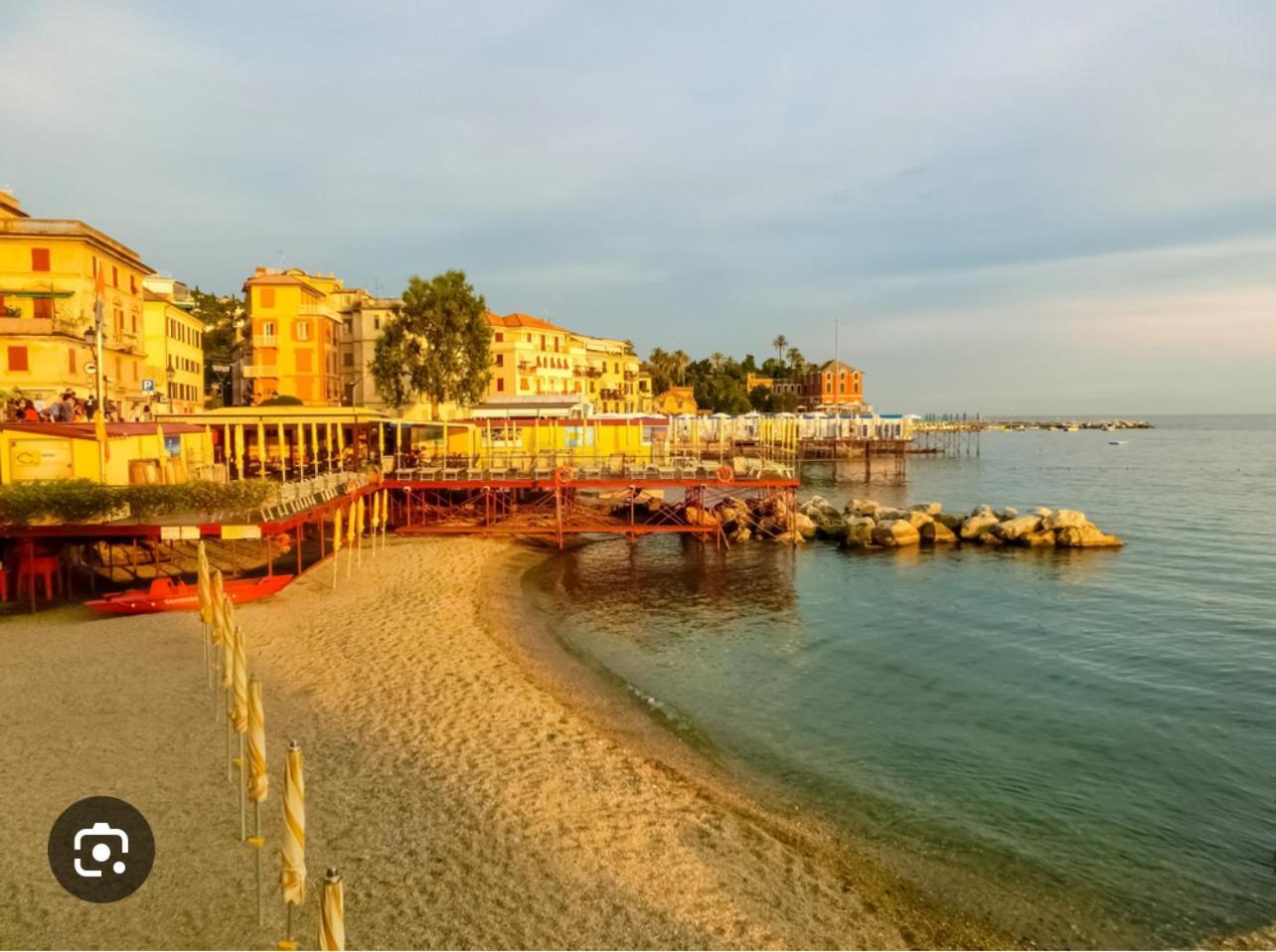 Elegant House By The Sea Rapallo - 50 Meters From The Beach ,Near Portofino Extérieur photo