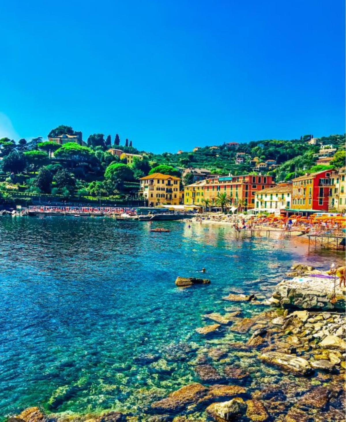 Elegant House By The Sea Rapallo - 50 Meters From The Beach ,Near Portofino Extérieur photo